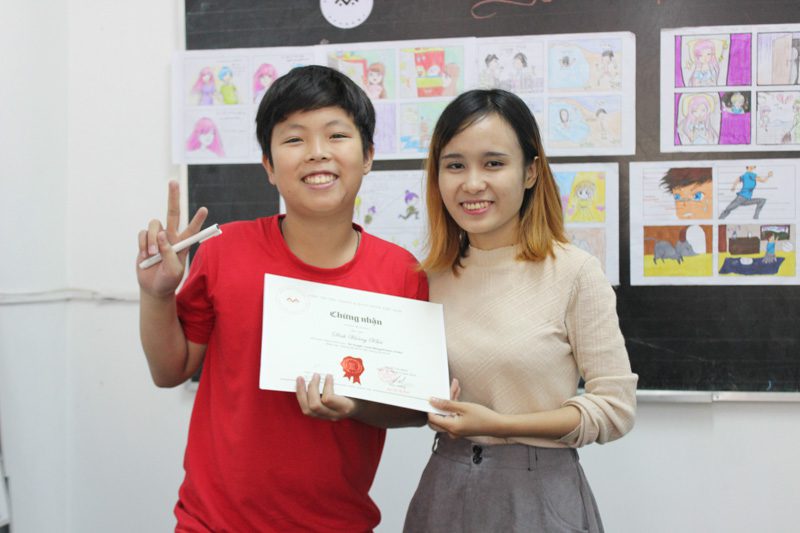 lớp học vẽ manga 2